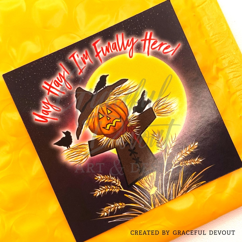 Yay Hay! I’m Finally Here! 2" (96ct.) Stickers - Picture 3 of 5